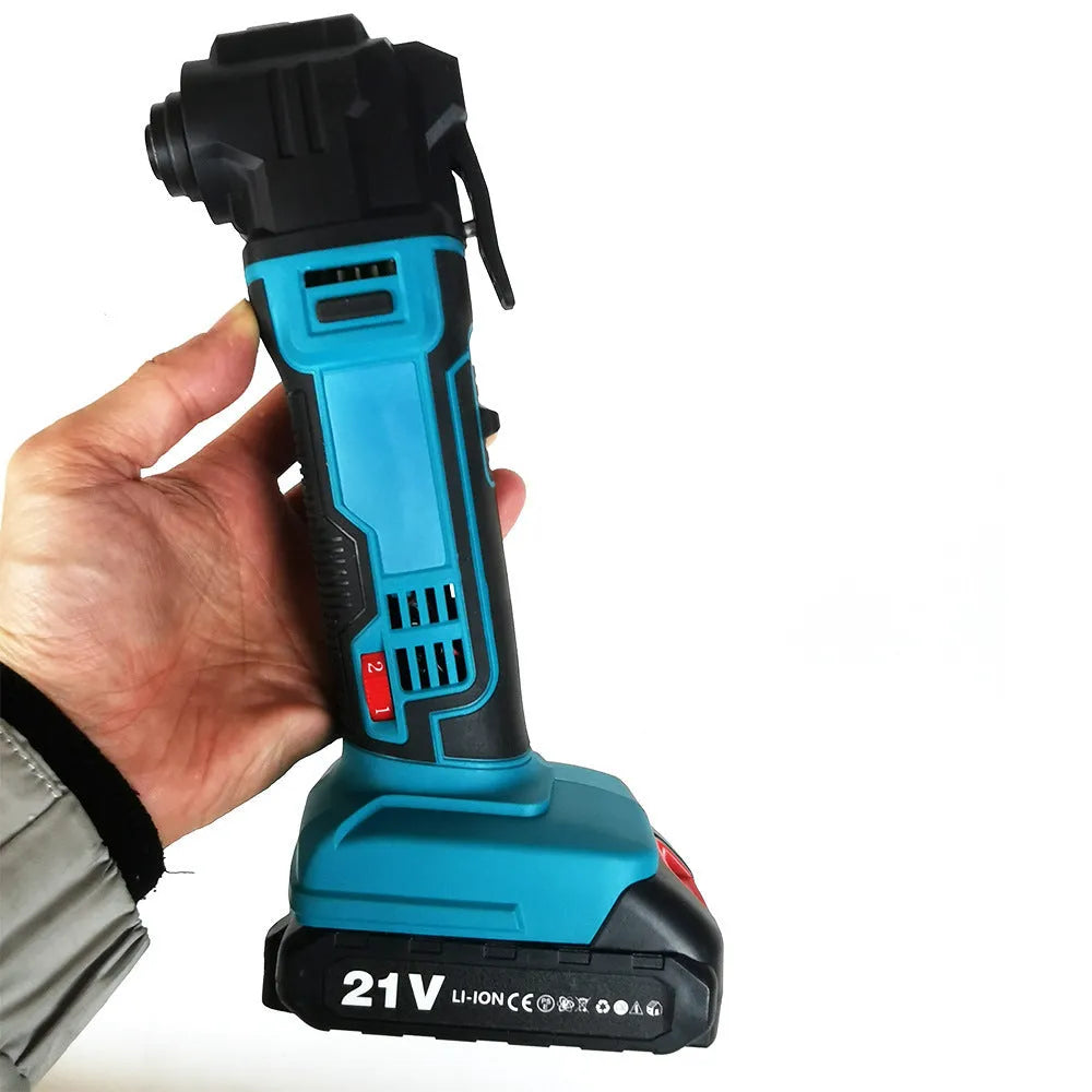 Rechargeable brushless cordless trimming machine in plastic storage box with dual charger