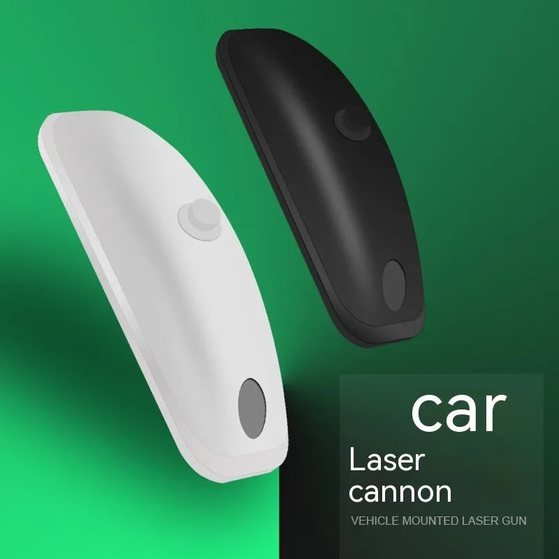 Black and white universal vehicle strobe light with remote control for anti-collision warning