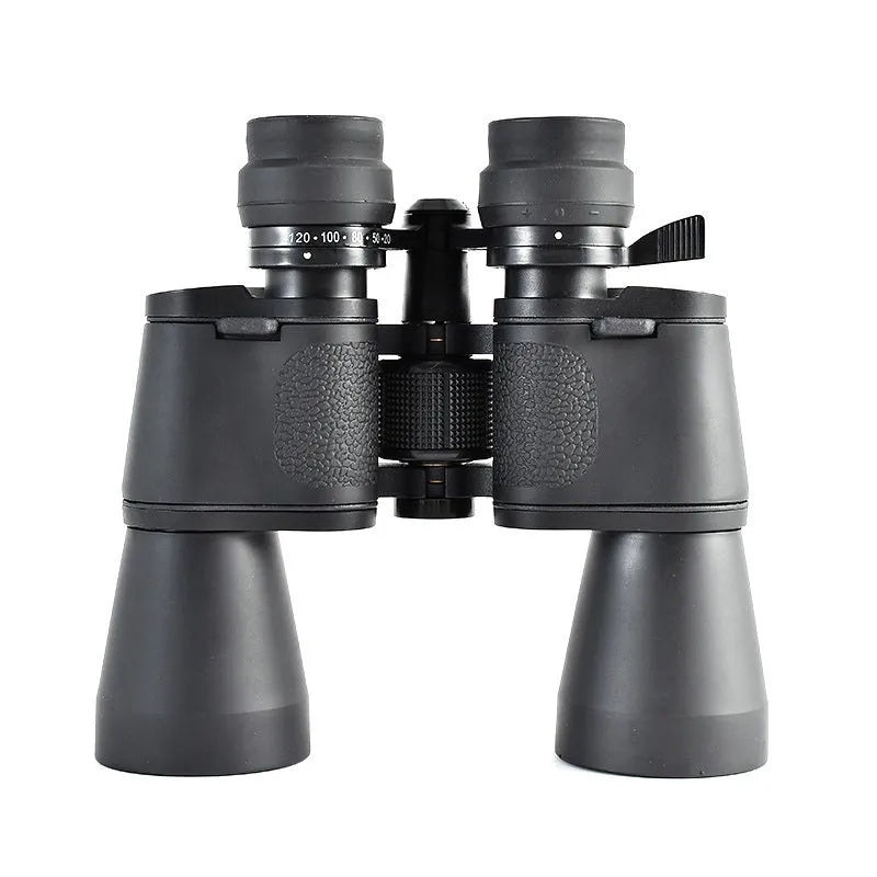 Outdoor telescope binoculars with continuous zoom 20-120x and 100mm objective lens