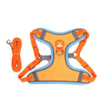 Adjustable haulage rope dog harness in six colours with chest strap and anti-breaking design