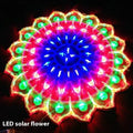 Outdoor Christmas decorative string lights with peacock, flower, love heart and star shapes IP44 rated