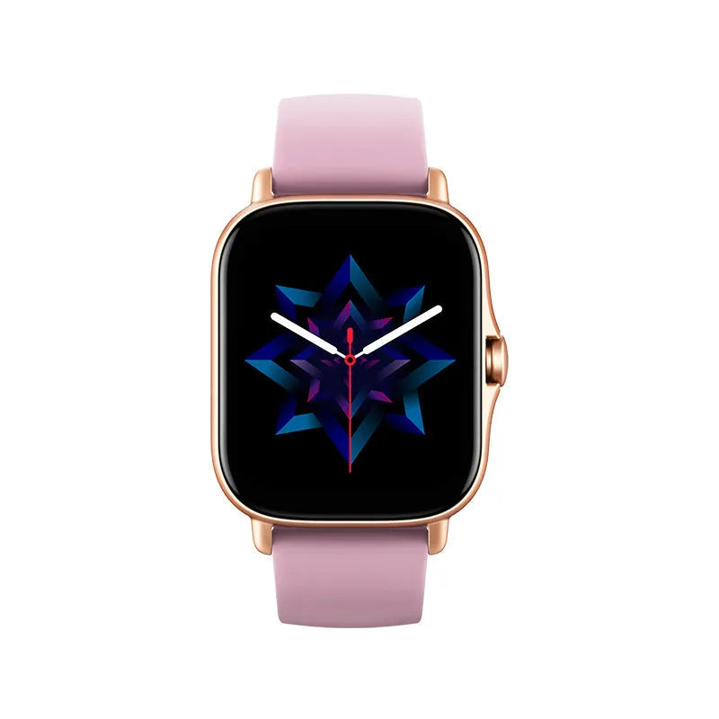 GT20 smartwatch in black or gold with alloy case and silicone strap showing 1.75-inch screen.