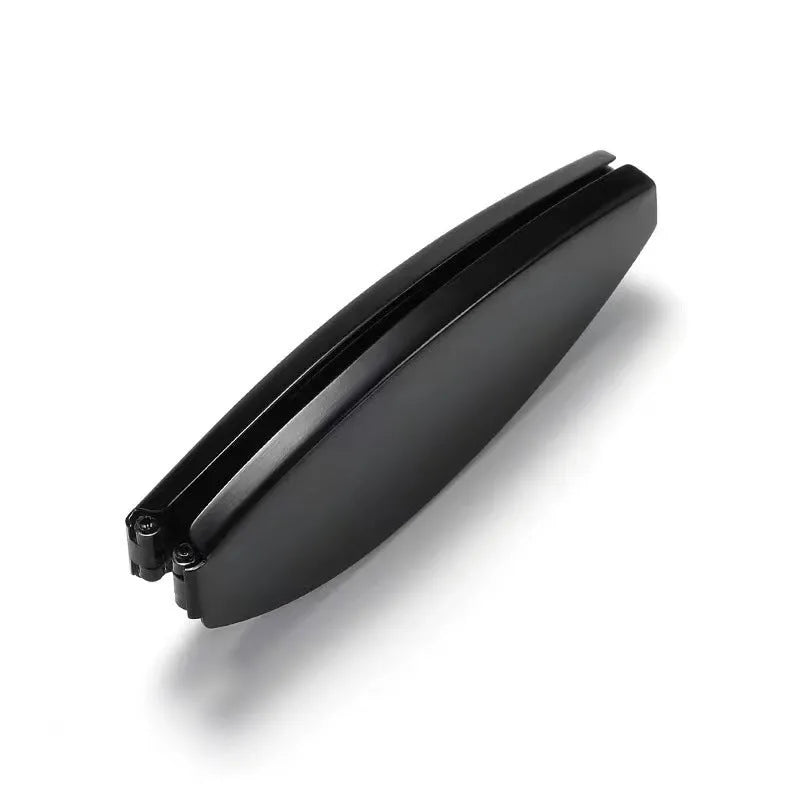Folding retro presbyopic glasses with anti-fall frame in black or silver colours