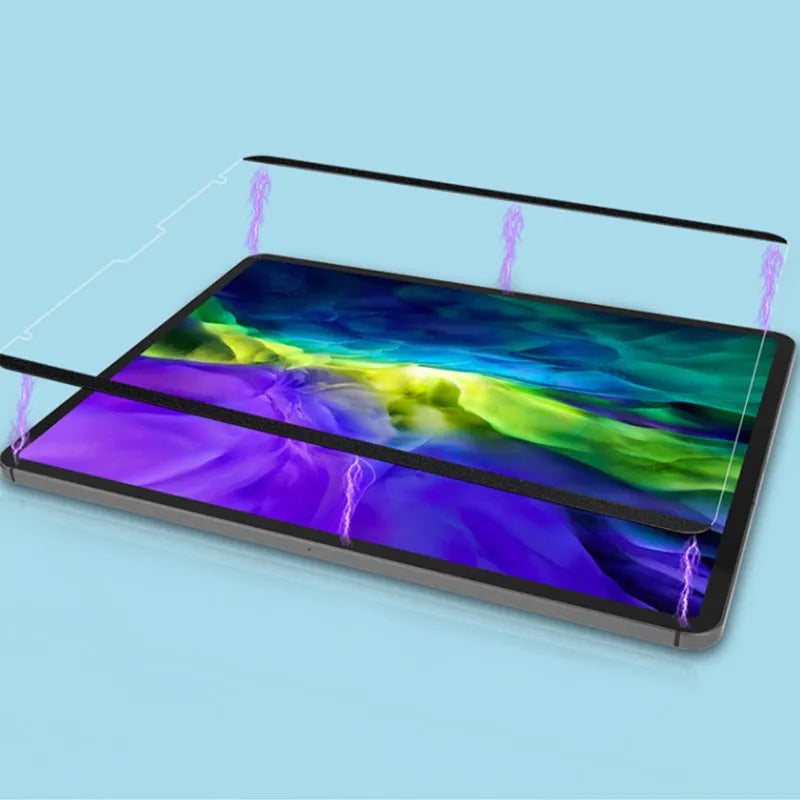 iPad magnetic detachable writing film with PET magnet construction and 11-inch size