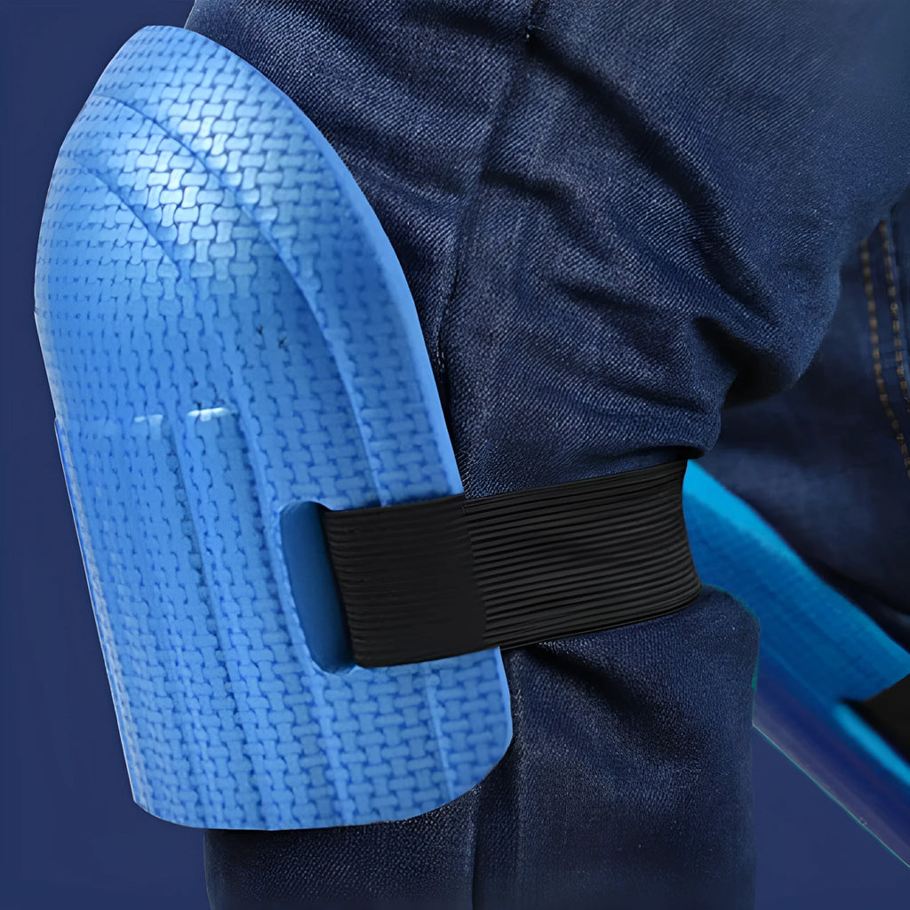 EVA foam kneepad pair in various colours for tile floor and workshop kneeling protection