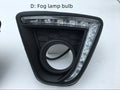 Mazda CX-5 daytime running light LED bulb set with electroplated housing and multiple light configuration options