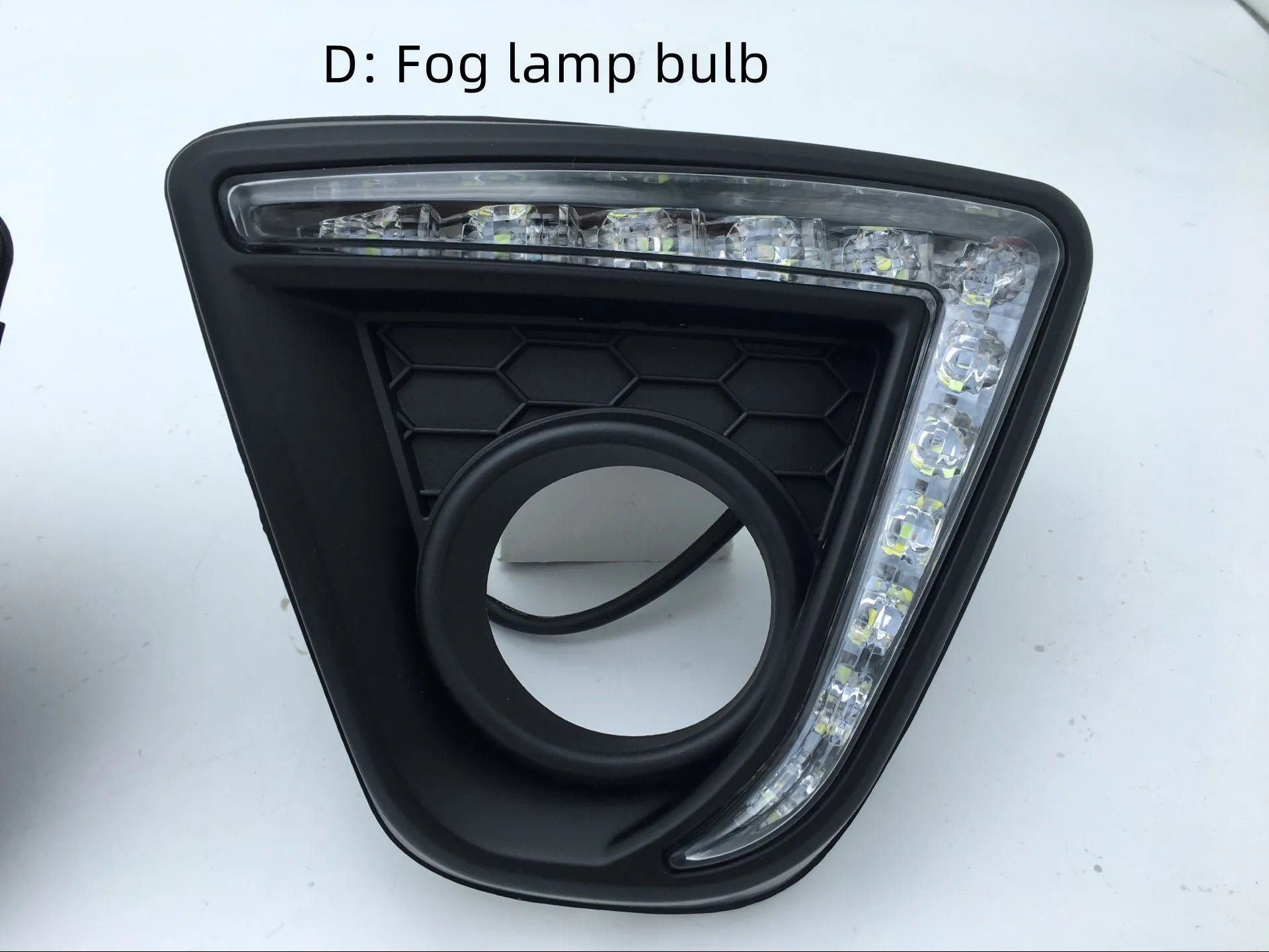 Mazda CX-5 daytime running light LED bulb set with electroplated housing and multiple light configuration options