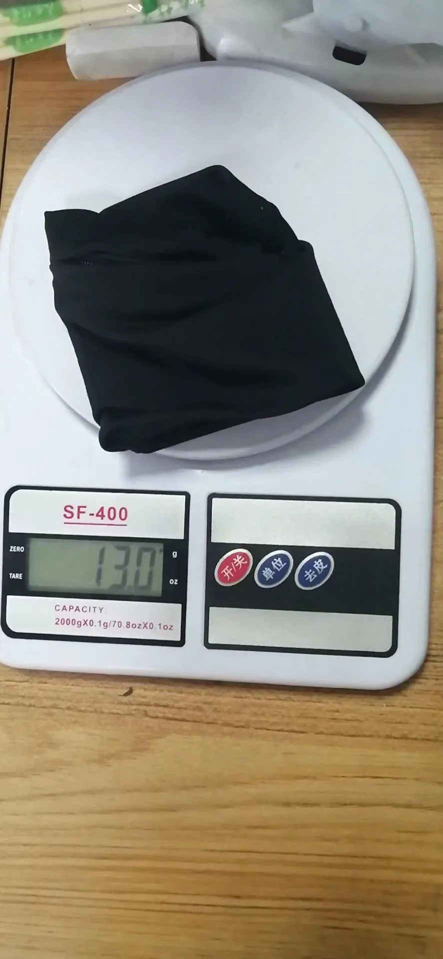 Wrist bag armband sleeve measuring 10cm by 10.5cm with water-resistant OPP packaging