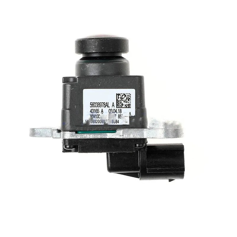 Black plastic rear view reversing camera for Dodge Ram trucks with adjustable angle