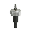 Ignition module wrench tool made of carbon steel with knurled aluminium knobs for automotive distributor repair.