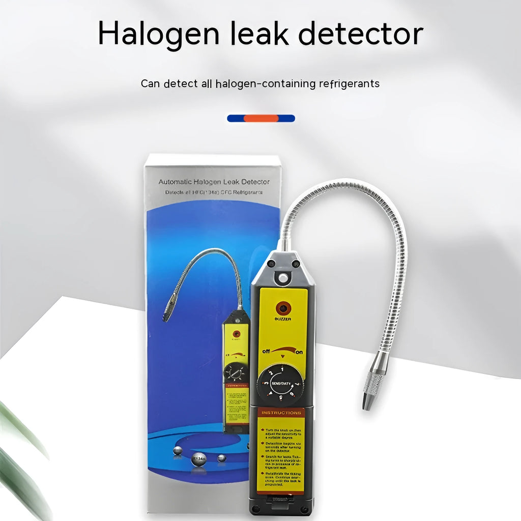 WJL-6000 halogen refrigerant leak detector with 20cm probe for automotive air conditioning systems
