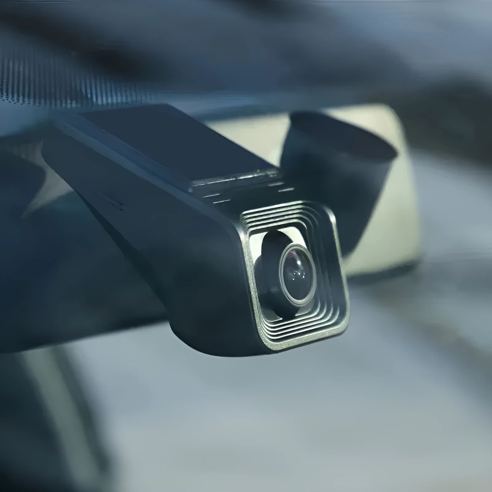 V4 ACC model HD night vision car dashboard camera with 1080p recording and WiFi symbol.