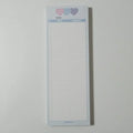 B5 half-size language learning notepad with English words, available in pink, purple and blue cover colours