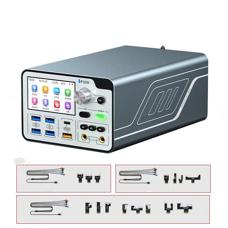 P3208 320W intelligent regulated power supply meter with display and connection ports