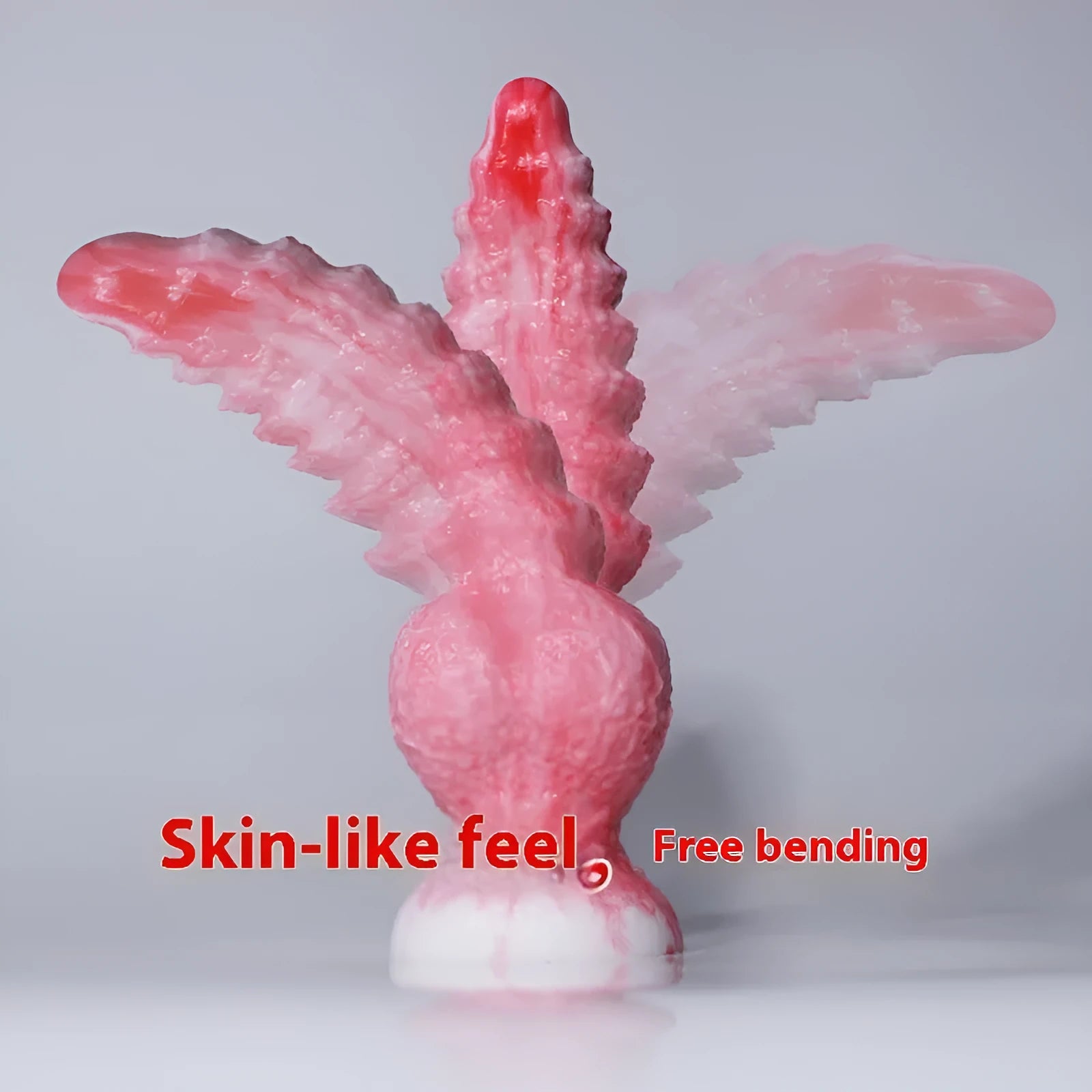 Pink platinum silicone penis-shaped masturbation device for women, showing Berserker S and M models.