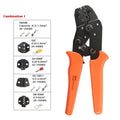 SN-48B portable high carbon steel terminal crimping pliers combination set with multiple jaws.