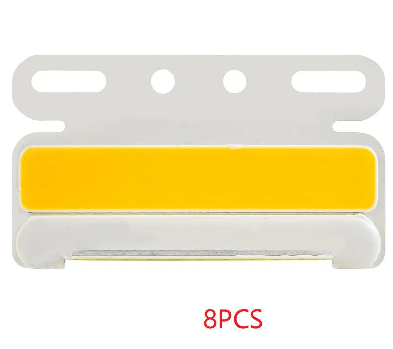 12V 24V aluminium alloy LED COB truck side marker light in red, yellow, green, blue, and white.