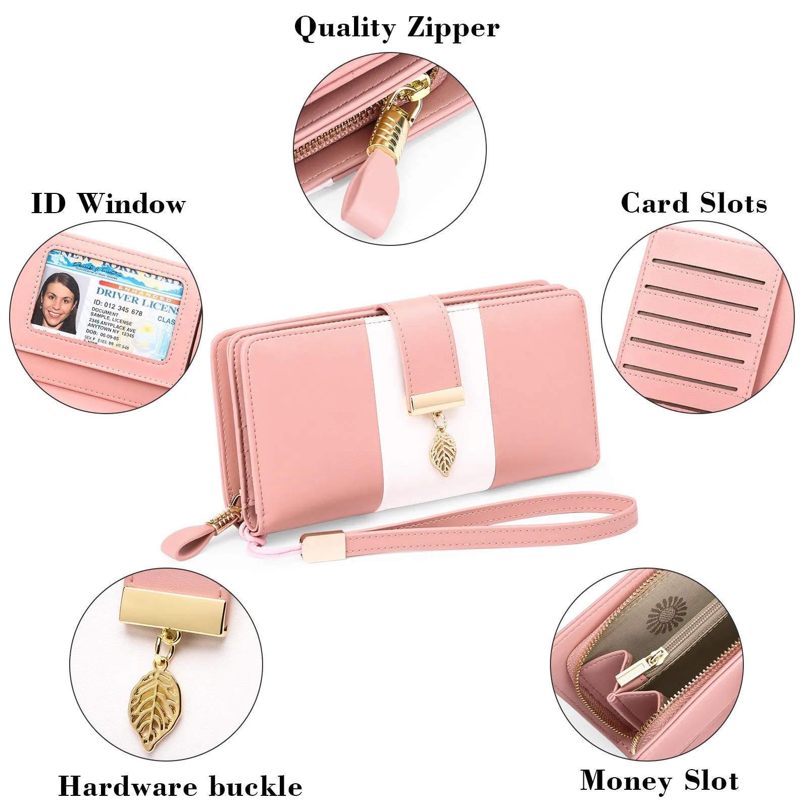 Anti-theft handbag with combination lock in PU leather, available in multiple colours
