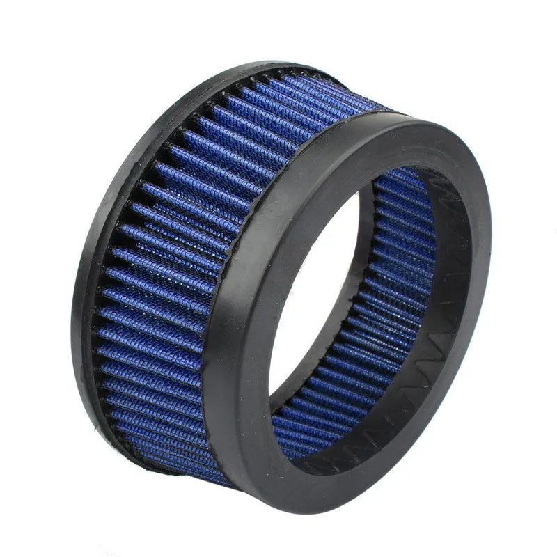 300 aluminium air filter suction retrofitting accessories in multiple colour options including black, red, and blue filter cartridges
