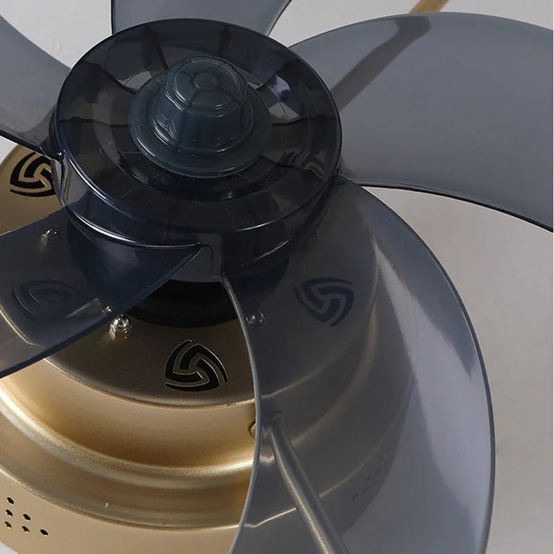 Nordic style ceiling fan with integrated LED light in 50cm diameter with remote control