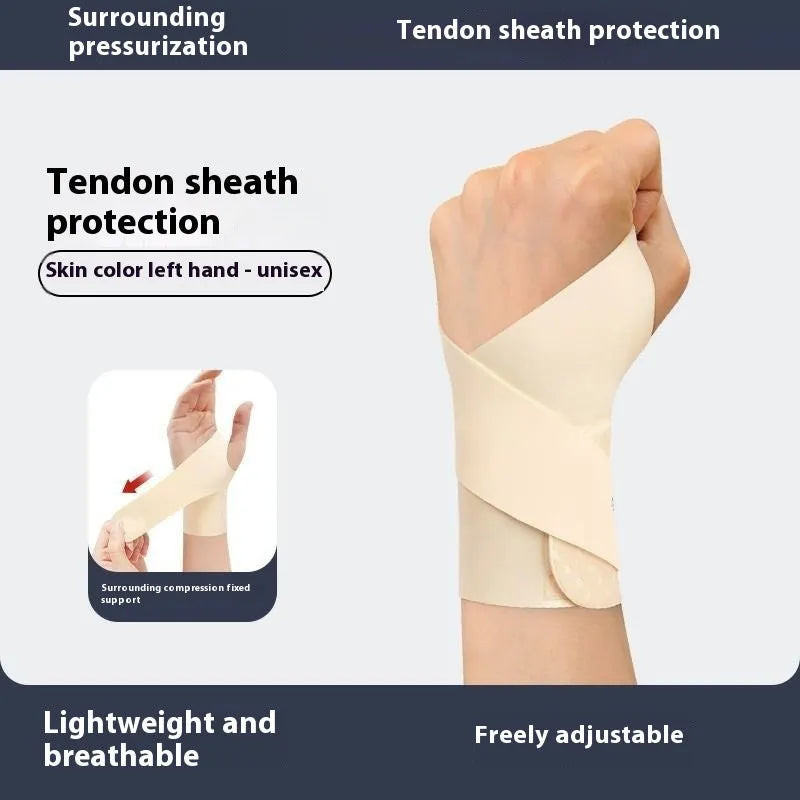 Athletic wristguards in black and skin colour options for badminton tennis volleyball fitness