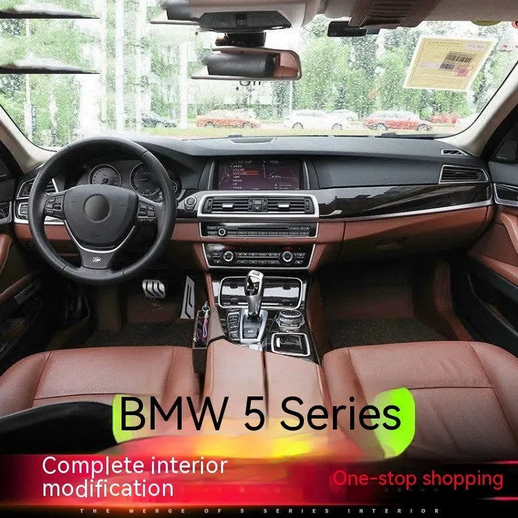 BMW 5 Series interior door handle decorative trim strips for 2011-2017 models
