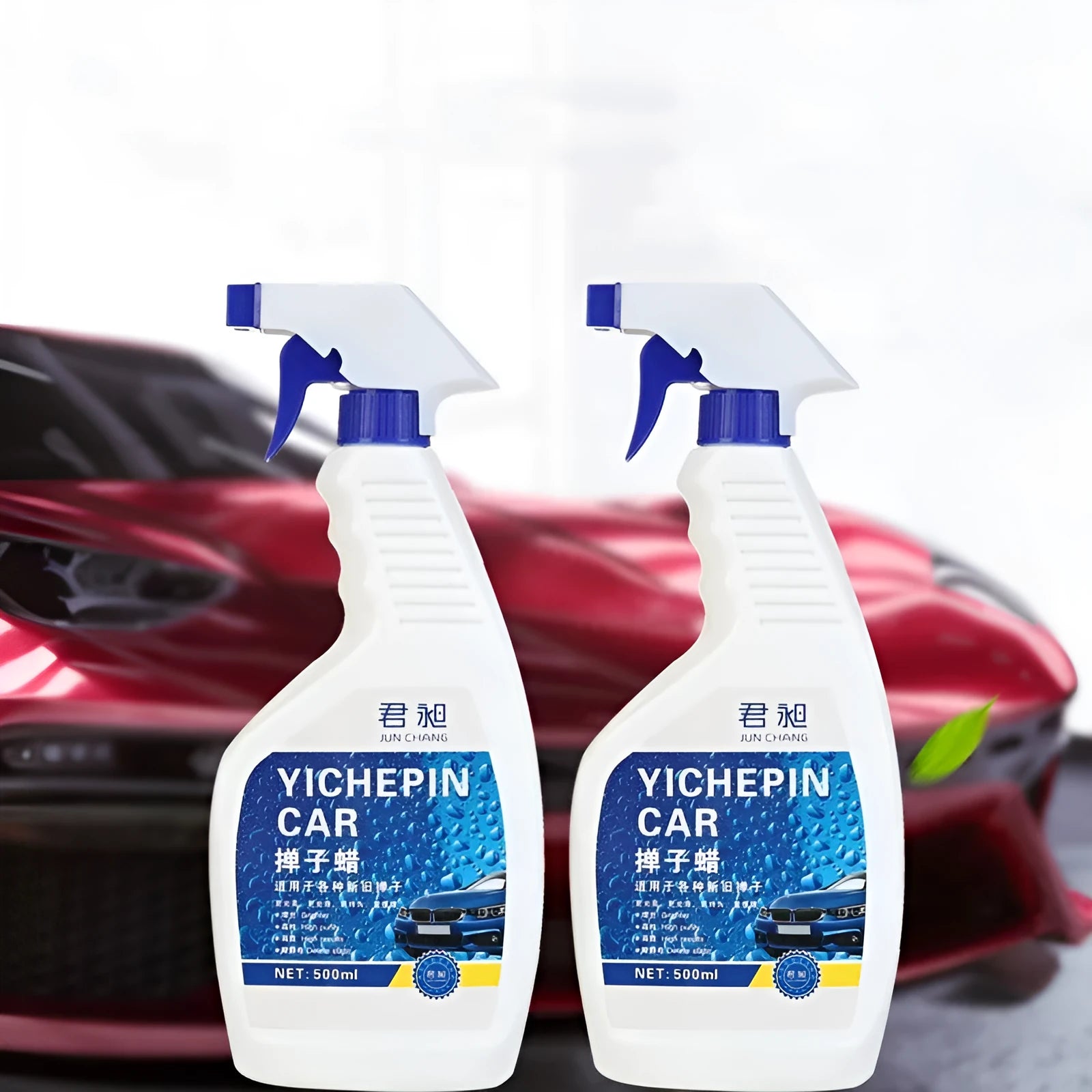 500ml car paint maintenance dust wax spray polish with oxidation resistance glaze
