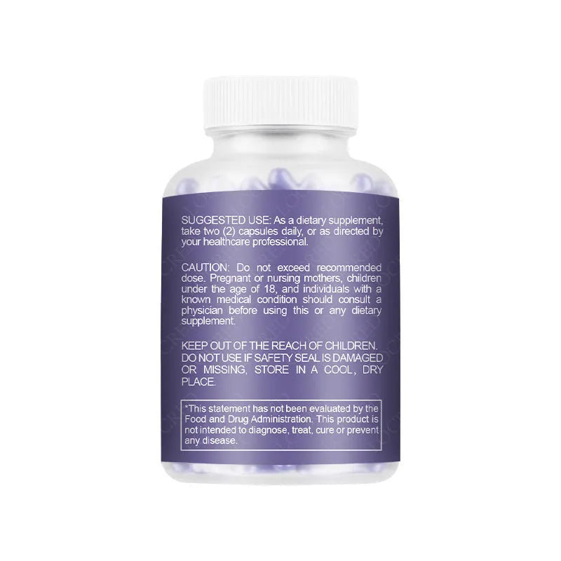 60-count bottle of vaginal capsule supplement for women's intimate health with herbal extract formula