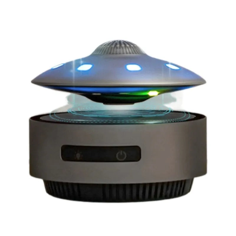 Automatic lifting magnetic levitation Bluetooth speaker with floating display