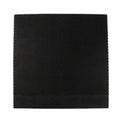 Single sheet of black table tennis rubber with small pips texture for racket replacement.