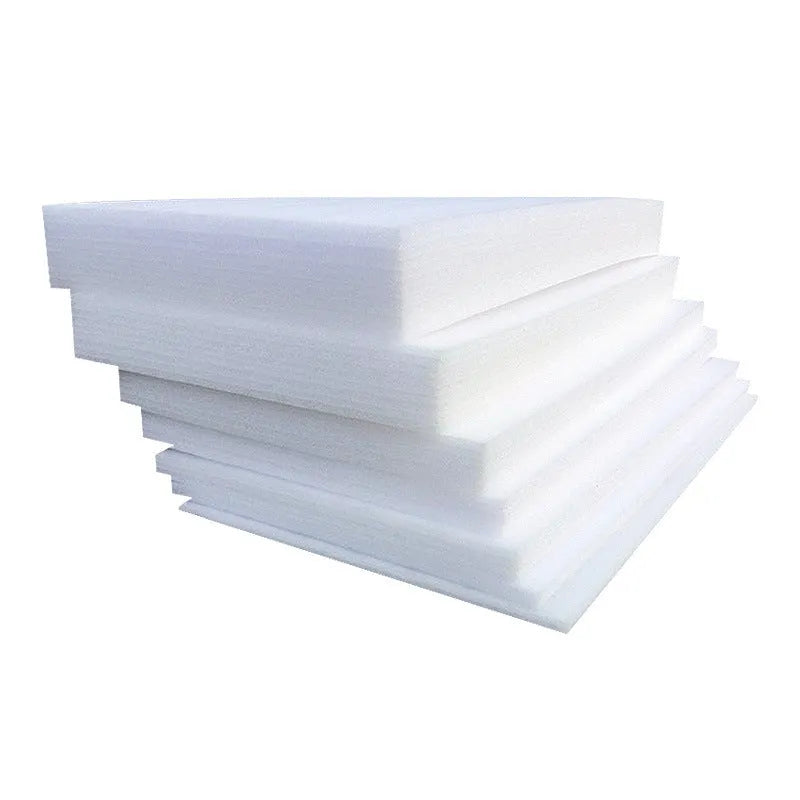 White EPE pearl cotton high-density foam board measuring 200 cm by 100 cm