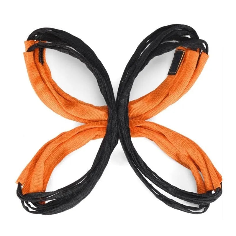 Plastic butterfly agility ladder for children's physical fitness training with adjustable lengths