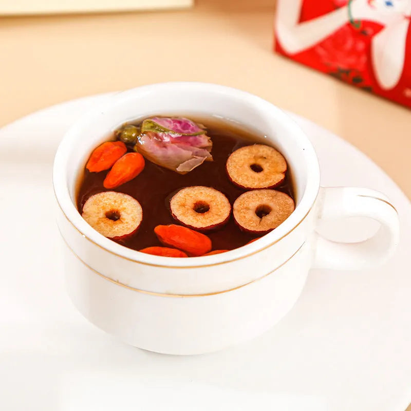 Yuantang ginger tea box with brown sugar red dates wolfberry herbal tea bags