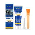 White lithium grease 30g tube with applicator brush and nozzle tip for automotive lubrication