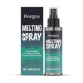 120ml bottle of water-based gel melting spray with acrylic copolymer formula for nail removal