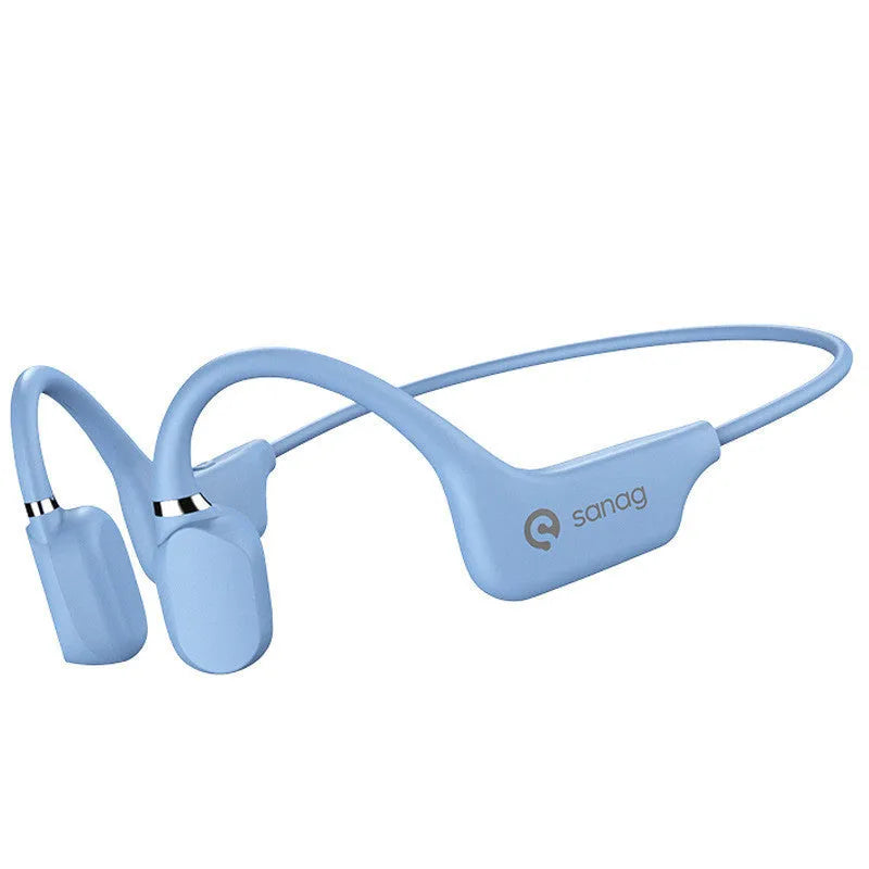 Bone conduction Bluetooth sports headset in neckband design with six colour options