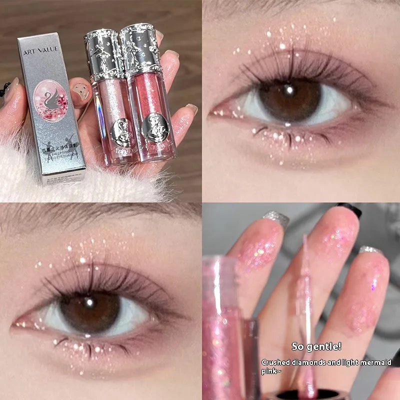Ballet liquid eye shadow product in one of five colour options: Star Man Sakura Field, Doll Logs, Butterfly Paradise, Nutcracker, or Pillow Fairy Tales.