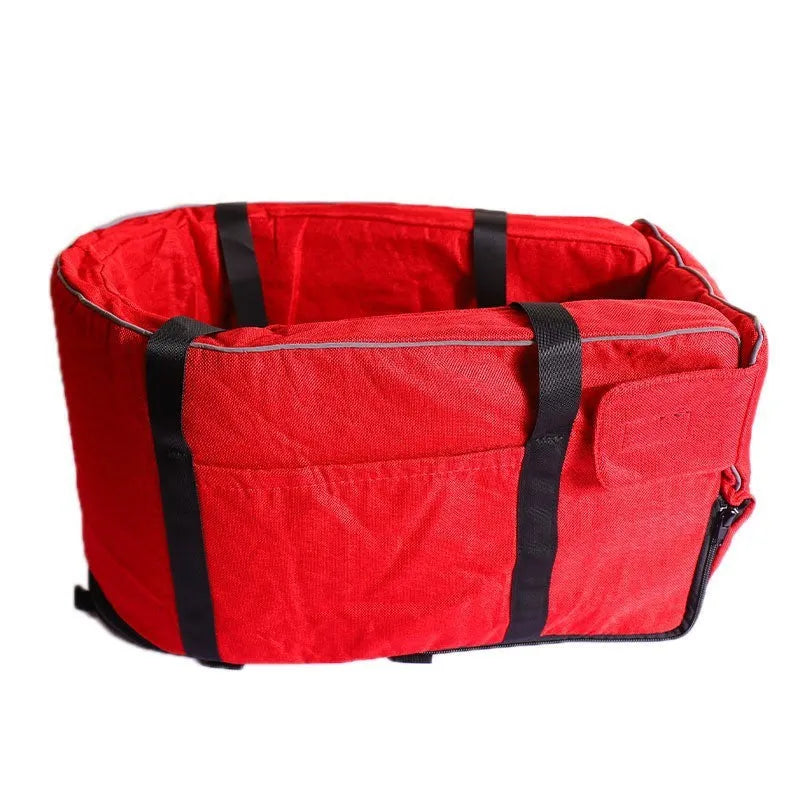 Outdoor cloth dog kennel in grey colour with universal four-season design