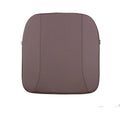 Minimalist style car headrest neck pillow and lumbar support cushion set in brown colour option.
