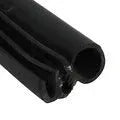 Black rubber sliding door seal for Toyota Hiace High Roof 2005 model, 5 metre length
