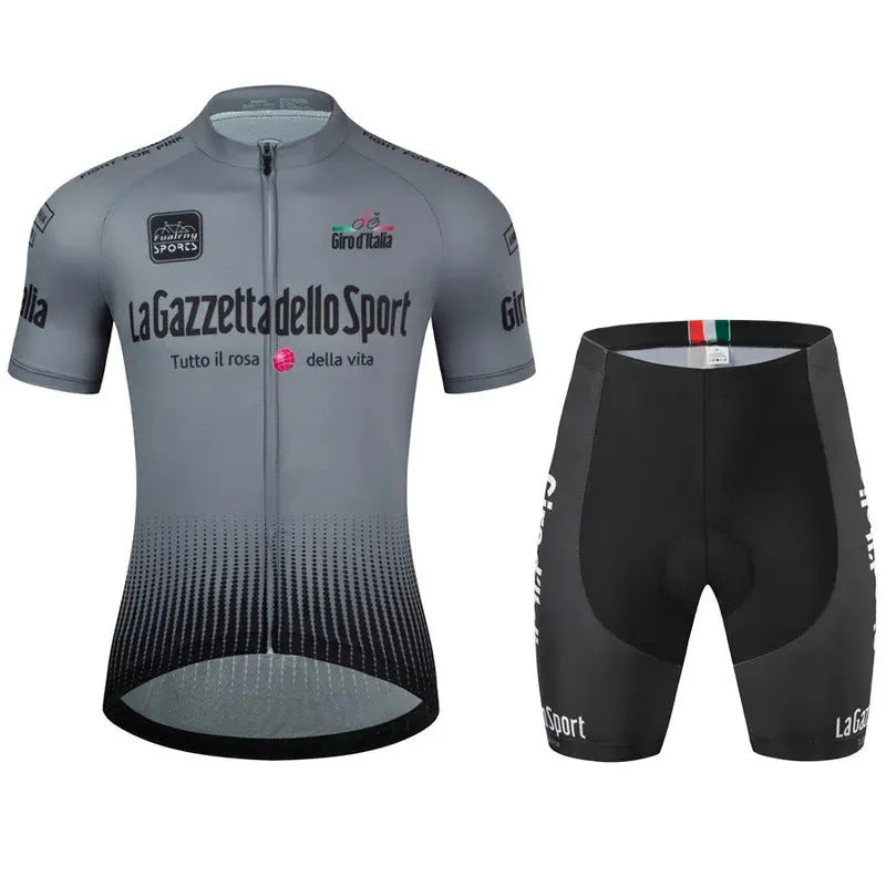 Short sleeve cycling jersey suit in various colours for road biking and summer sports
