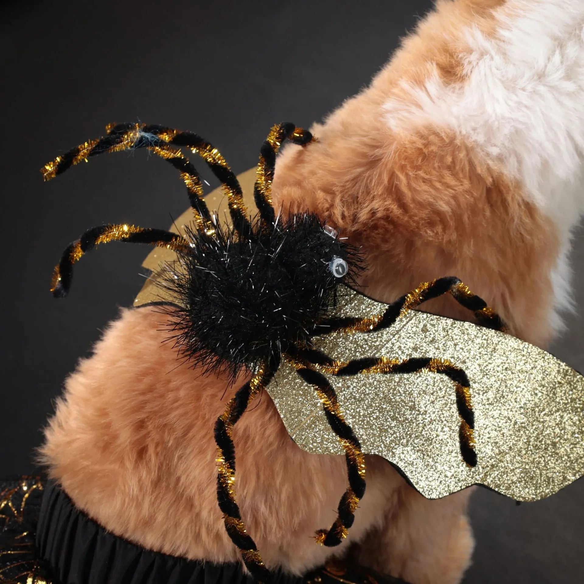 Polyester pet dog costume in suit colour for Halloween and parties, sizes S M L XL