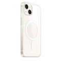 Transparent magnetic phone case for iPhone with MagSafe-compatible back cover