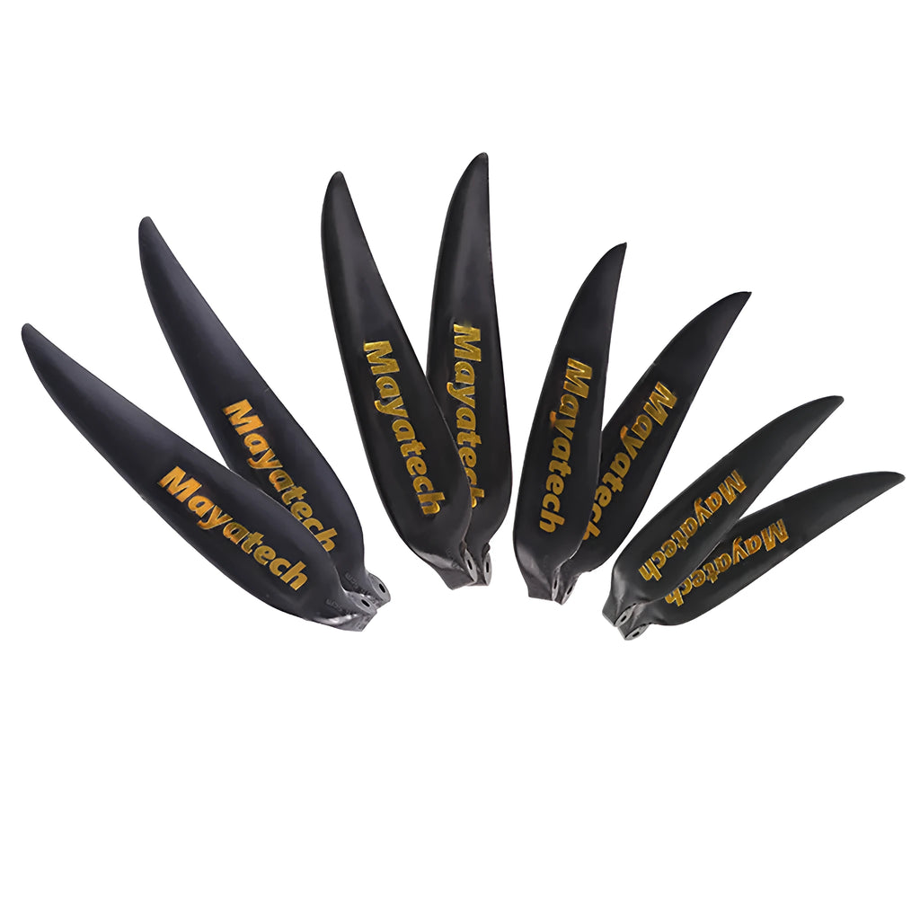 Black noise reduction paddle folding fittings for glidder equipment measuring 12x6.5 cm