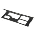 Central gear box gear plastic modified piece in carbon fibre ABS 40.5x15.5x4 mm