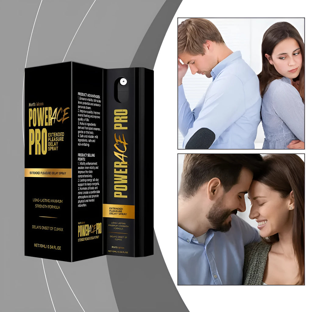 Men's 10ml body moisturising spray with herbal extracts in compact bottle
