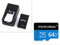 Black magnetic GPS car tracker device with compact rectangular design and USB charging port