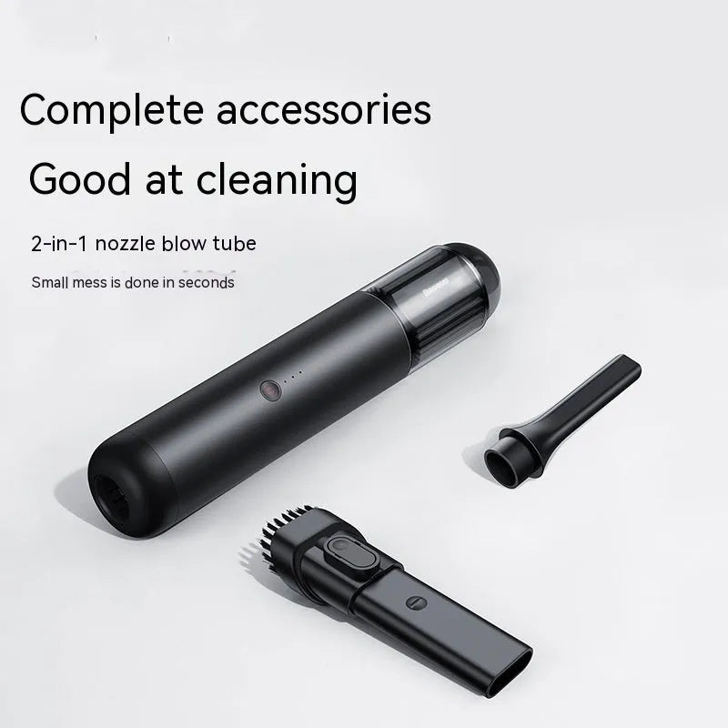 BASEUS A3 wireless car vacuum cleaner in black or silver with high power 135W motor