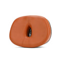 Thickened bicycle saddle in red with 210x270mm dimensions and reflective details