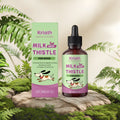 60ml bottle of liquid dog supplement containing milk thistle extract, turmeric and Omega-3 fatty acids